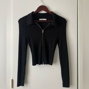 Abercrombie Slim Zip Up Polo